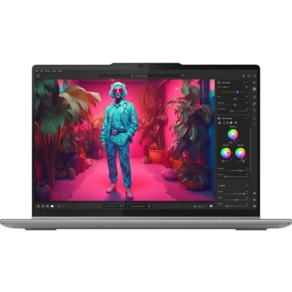 Lenovo Yoga 7 2 in 1 14 - AMD Ryzen 5 8640HS 6 Core Processor 8-GB 512-GB SSD AMD Radeon 760M Graphics 14" WUXGA 1200p IPS 300nits 60Hz Dolby Vision Touchscreen Convertible Display Backlit KB FP Reader W11 TPM 2.0 (Arctic Grey, NEW)