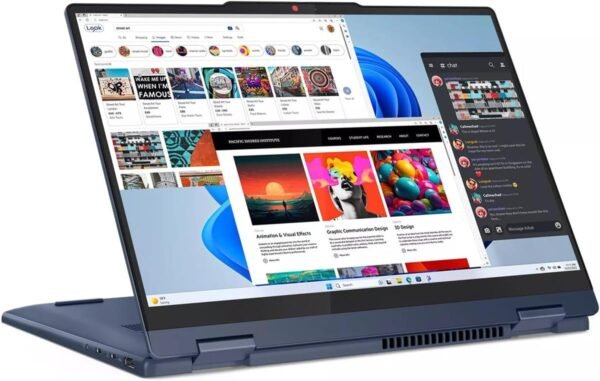 LENOVO IDEAPAD 5 Core 5-120U 8GB 512GB WINDOWS 11 TOUCH 360 14” COSMIC BLUE - Image 3