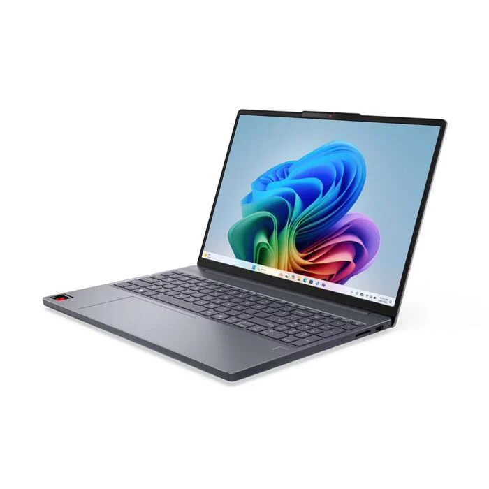 Lenovo IdeaPad Slim 3 15 - Snapdragon X X1-26-100 8-Core Processor 16-GB 512-GB SSD Qualcomm® Adreno Graphics 15.3" WUXGA 1200P IPS Touchscreen 300nit AG Display Dolby Audio Backlit KB FP Reader W11 (Luna Grey) - Image 2